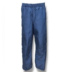 L.L. BEAN Blue Ski Snow Pants Full Side Zippers 30x29 VINTAGE